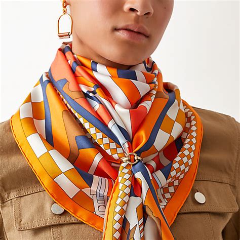 hermes how to wear a scarf|Hermes scarf tutorial.